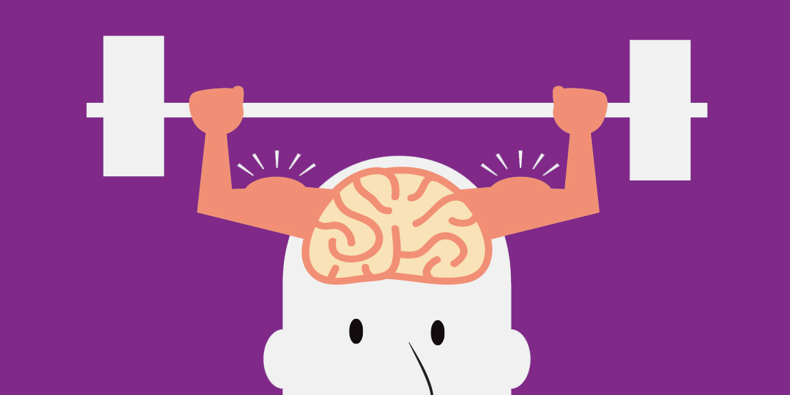 Exercising as addition on brain training